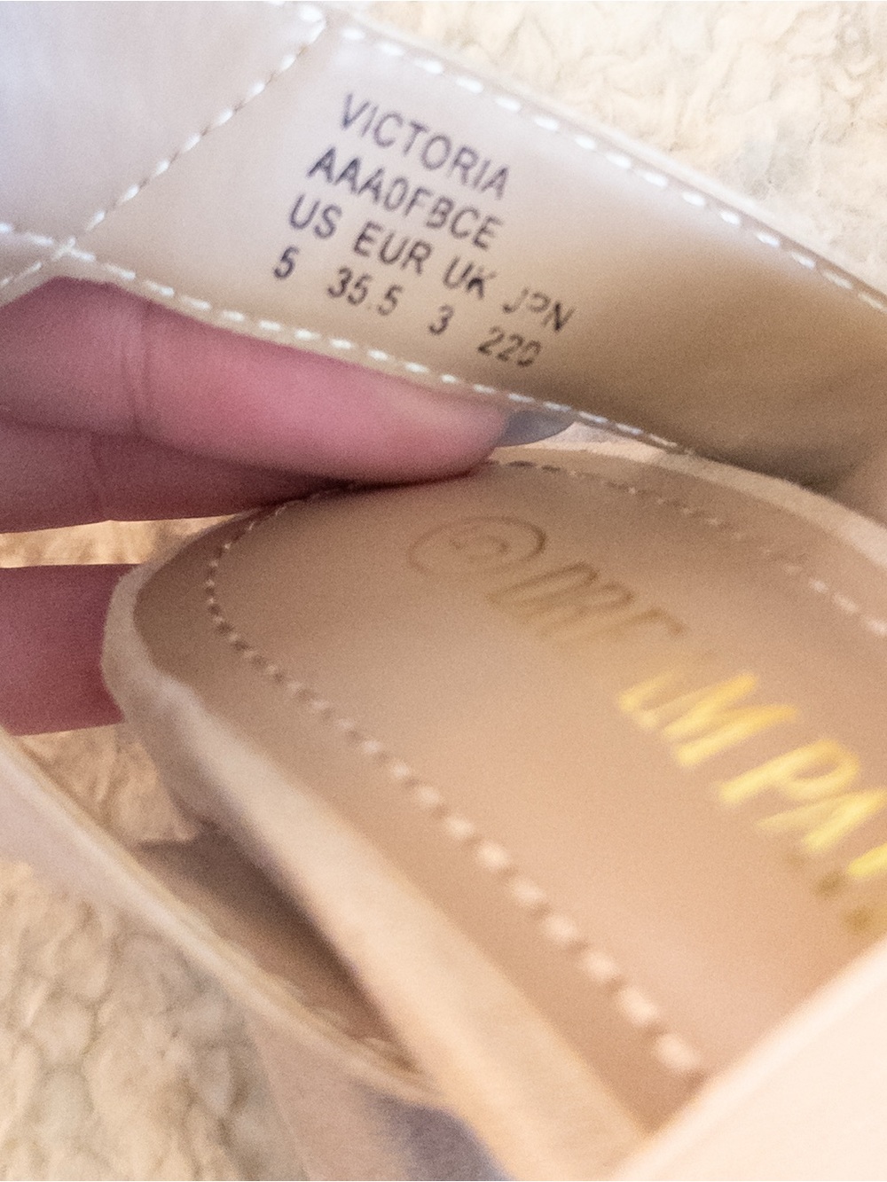 Dream Pairs Nude Strappy Block Heel Sandals Size 5 Like New - Picture 7 of 8